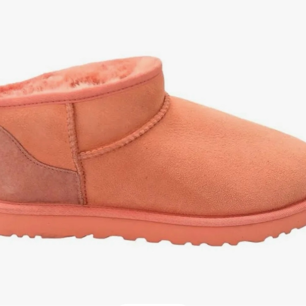 UGG Fluffy Orange Boots
